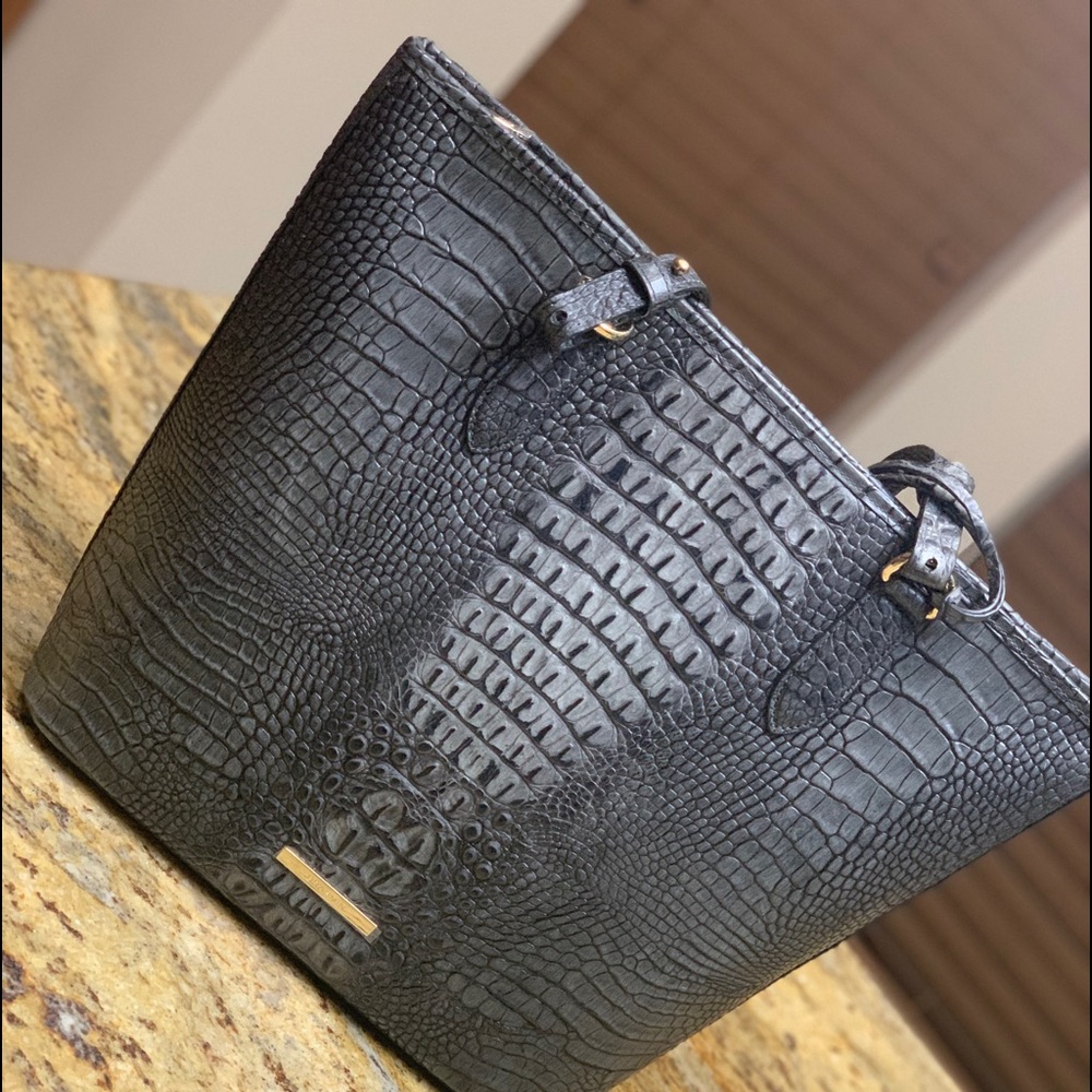 Brahmin Asher Charcoal Sparrow  BRAND NEW